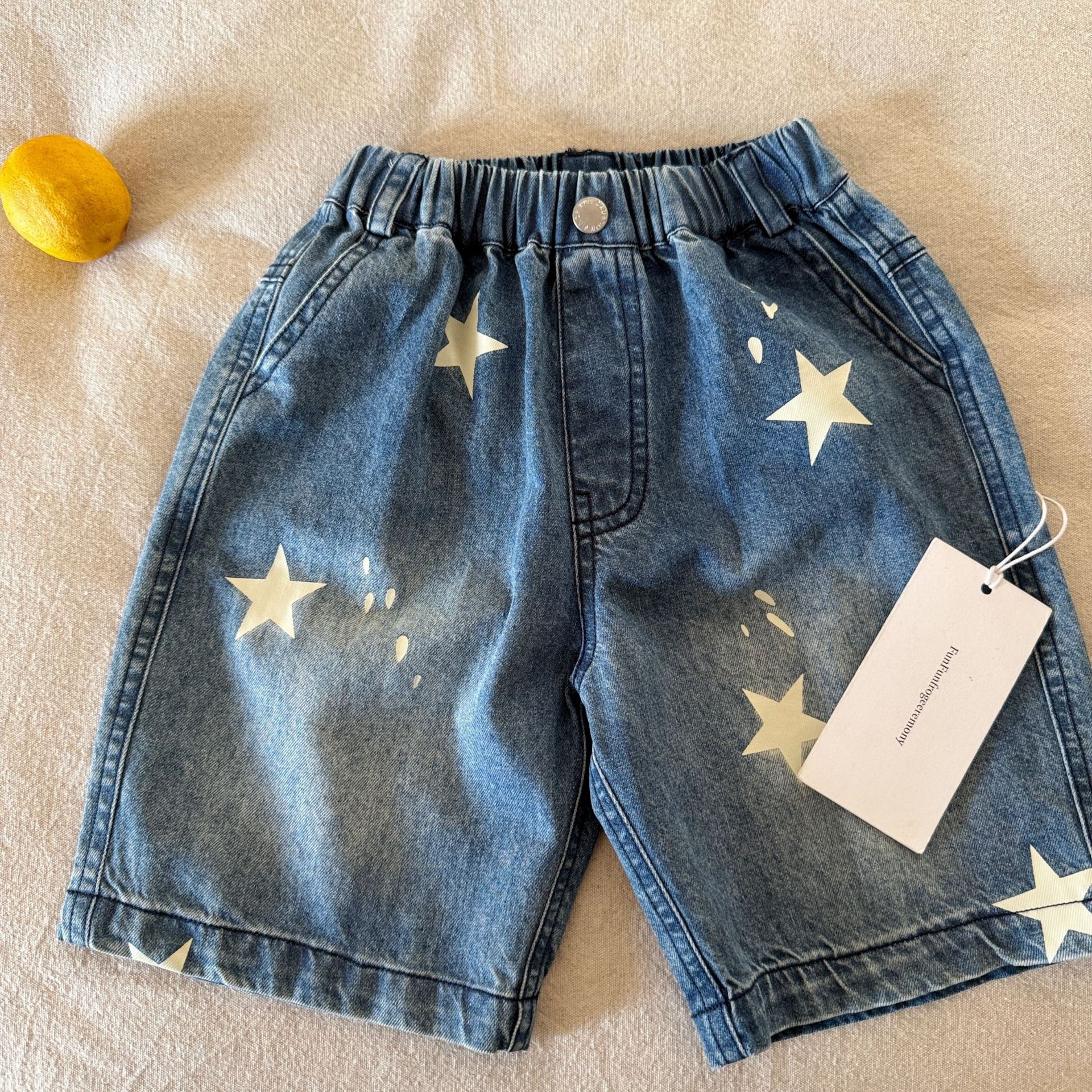 Baby& Kid Star Denim Shorts Jeans