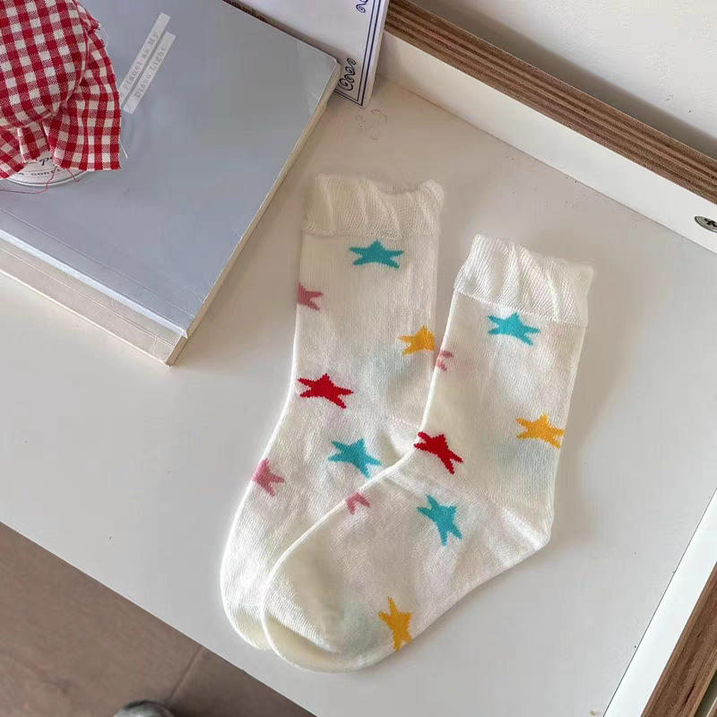 Kids Colorful Stars Socks