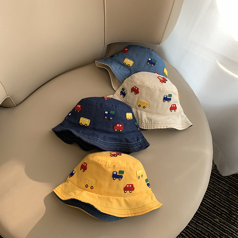 Baby Colorful Cars Bucket Hat