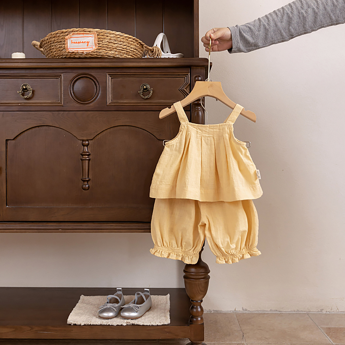 Baby Folds Camisole Top and Lantern Pants Set