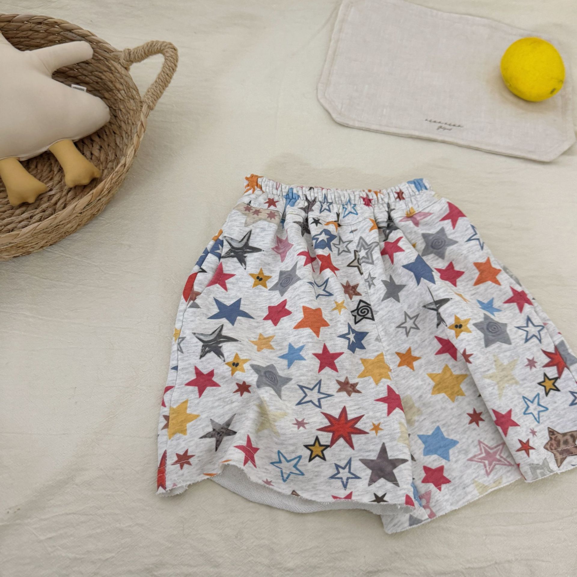 Kids Colorful Stars Shorts