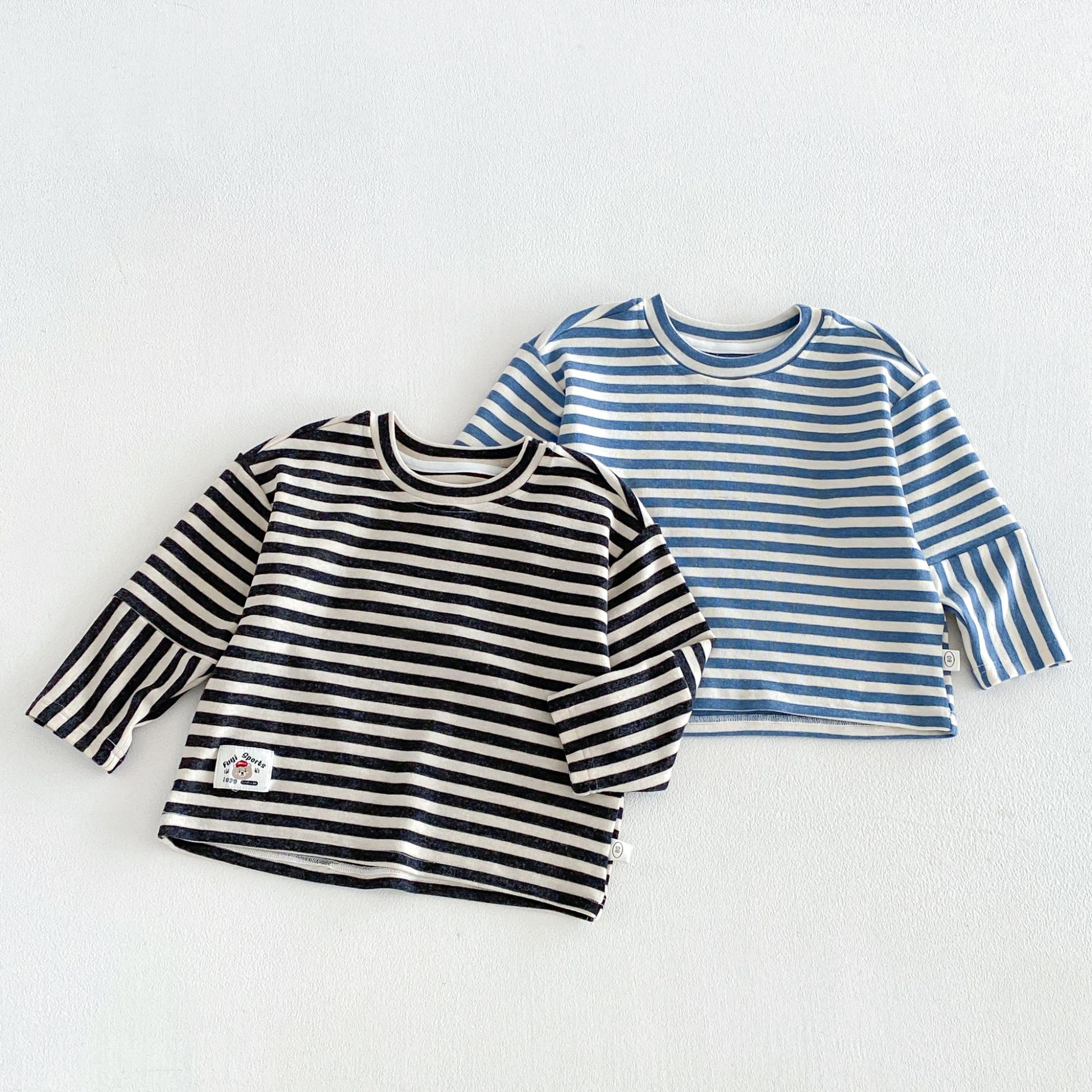 Kids Striped Base Layer T-shirt