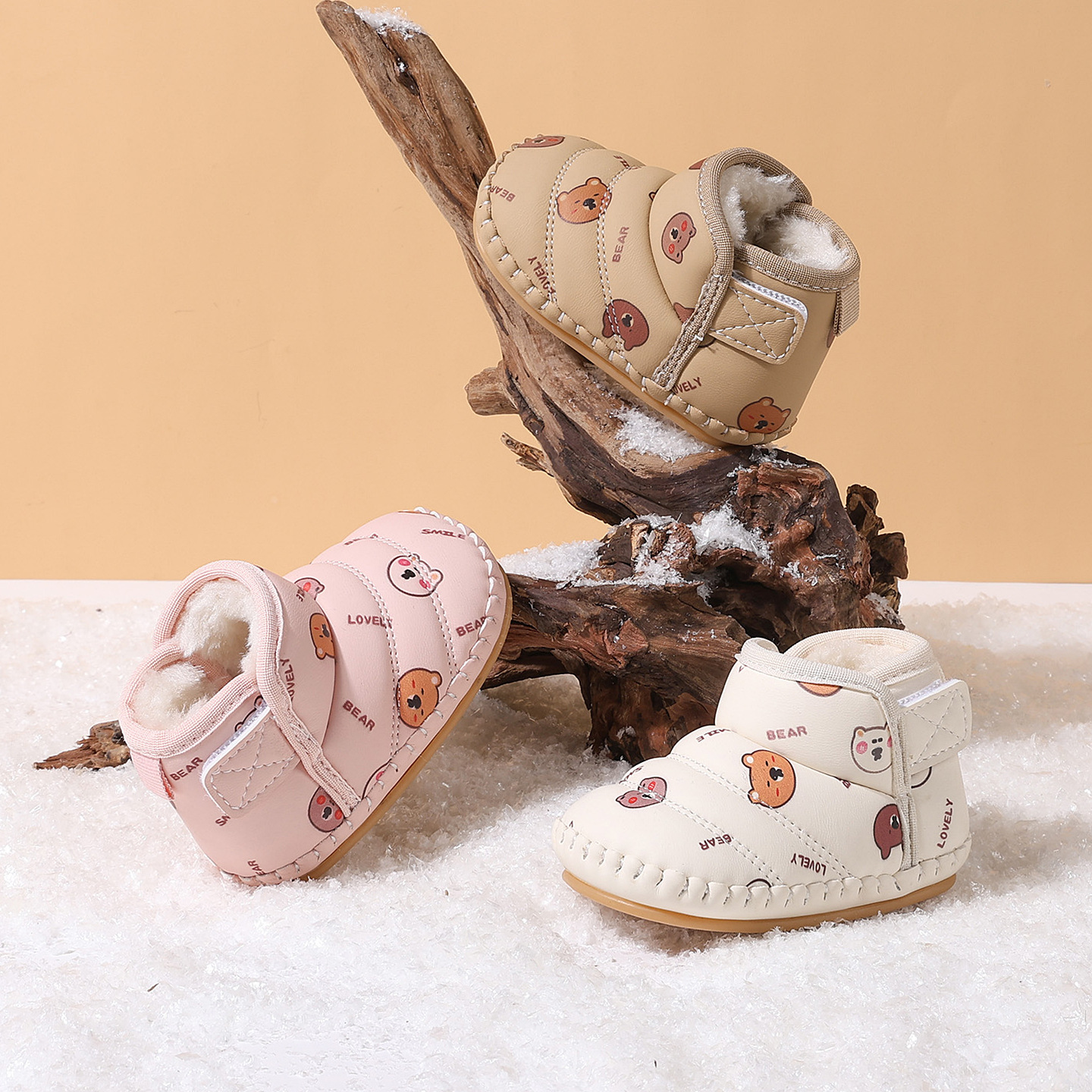 Baby Bear Warm Snow Boots Shoes