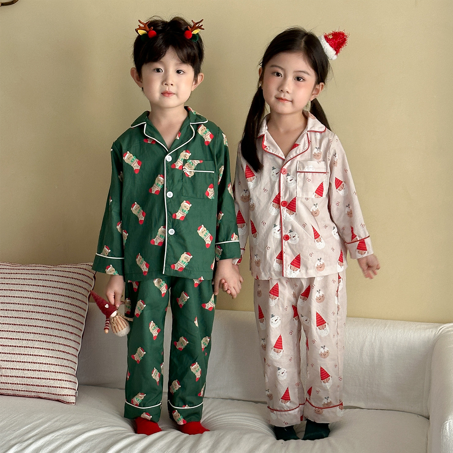 DailyBebe Christmas Long Sleeved Loungewear Set