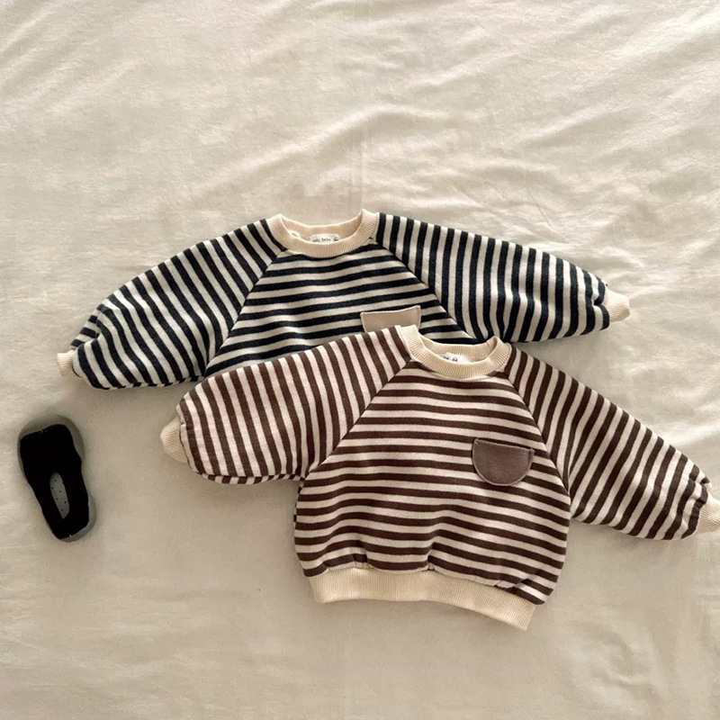 Baby Toddler Warm Striped Sweater