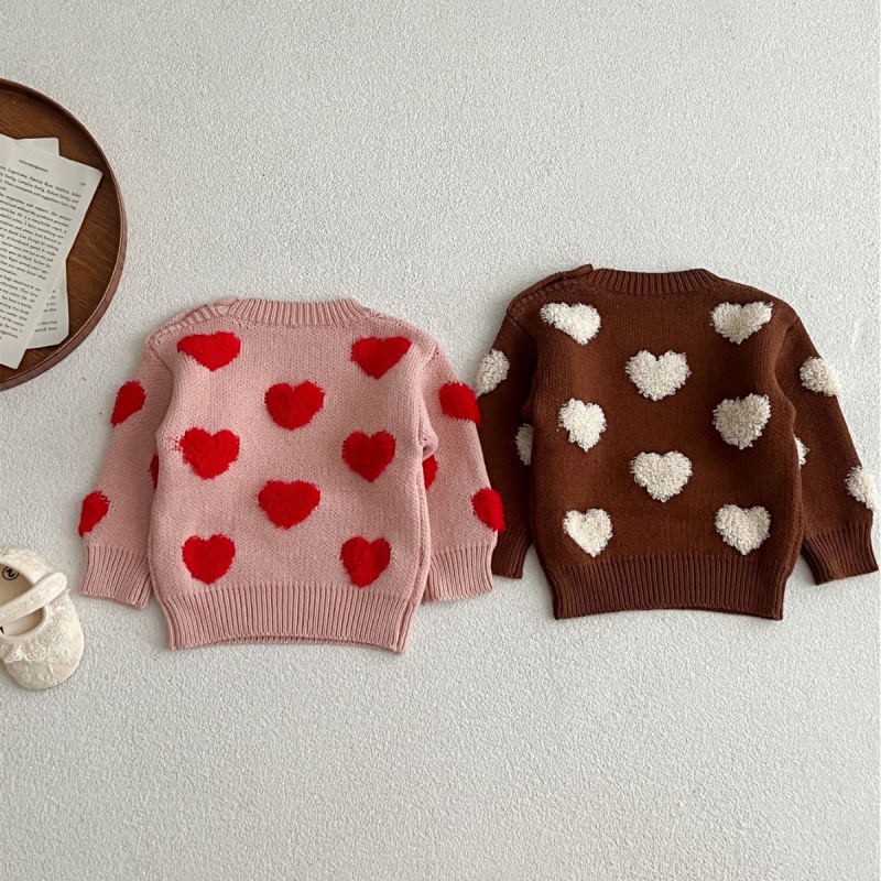 Baby Toddler Girl 3D Love Sweater