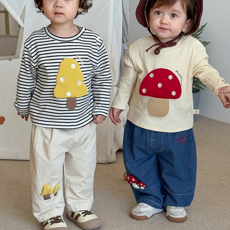 Baby Striped Long Sleeve T-Shirt Top