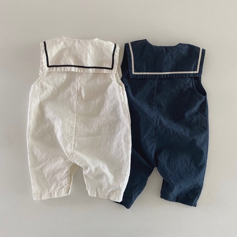 Baby Navy Style Romper