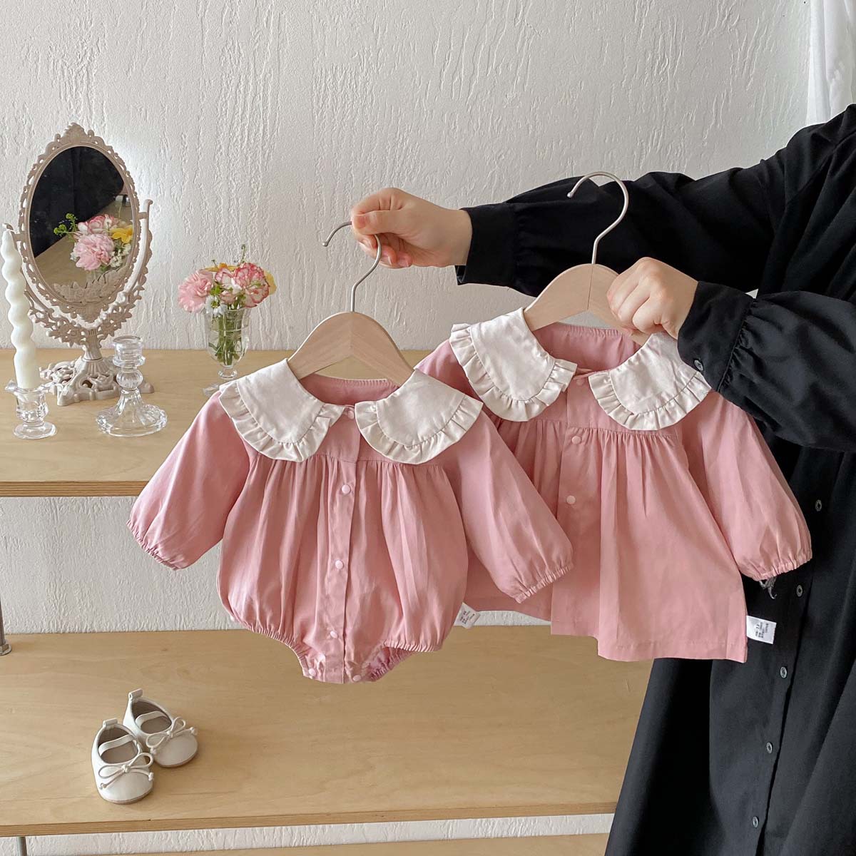 Baby Girl Collared Princess Dress
