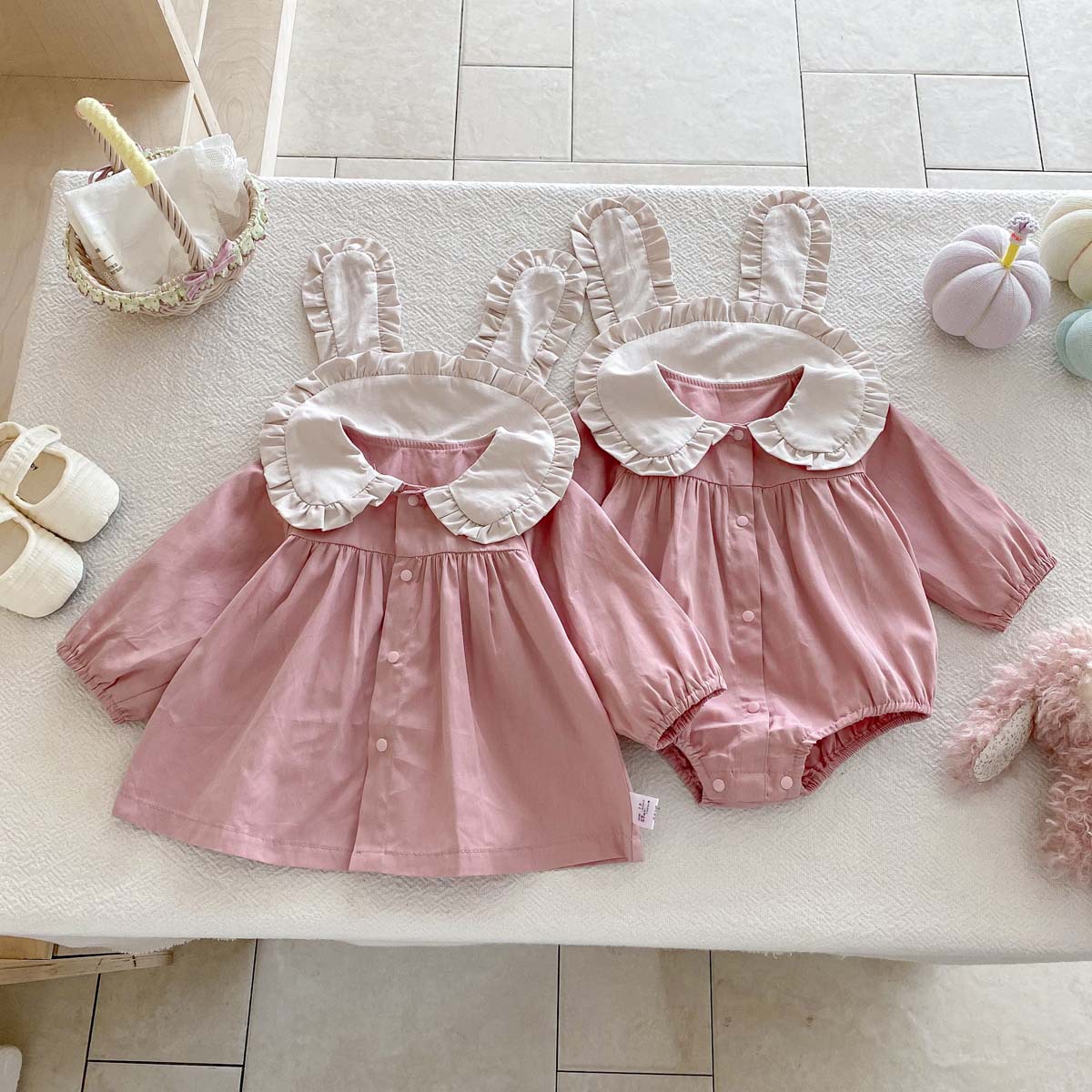 Baby Girl Collared Princess Dress