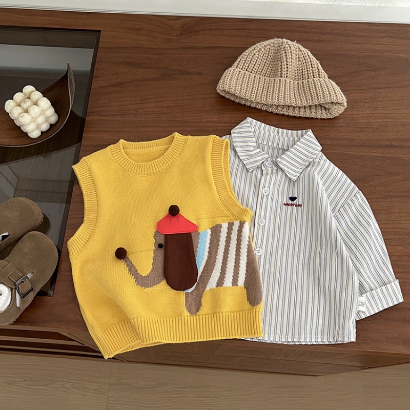 Baby Toddler Knitted Vest Sweater