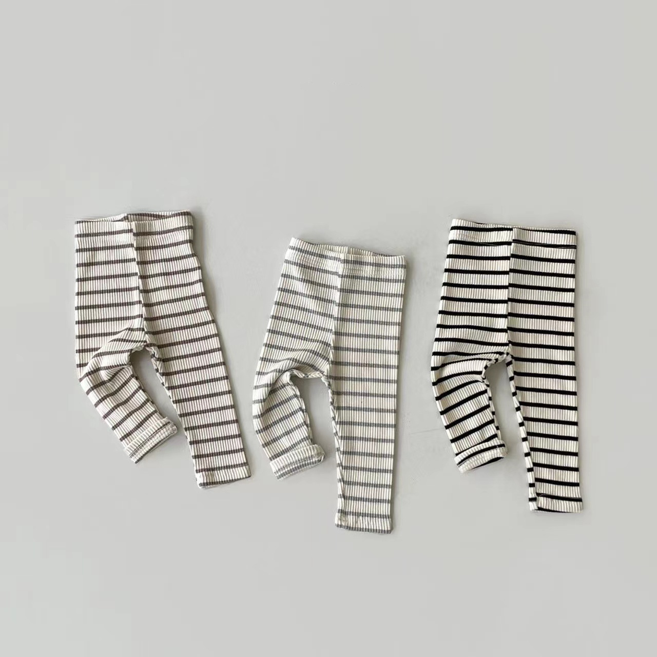 Baby Striped Lovely Basic Leggings