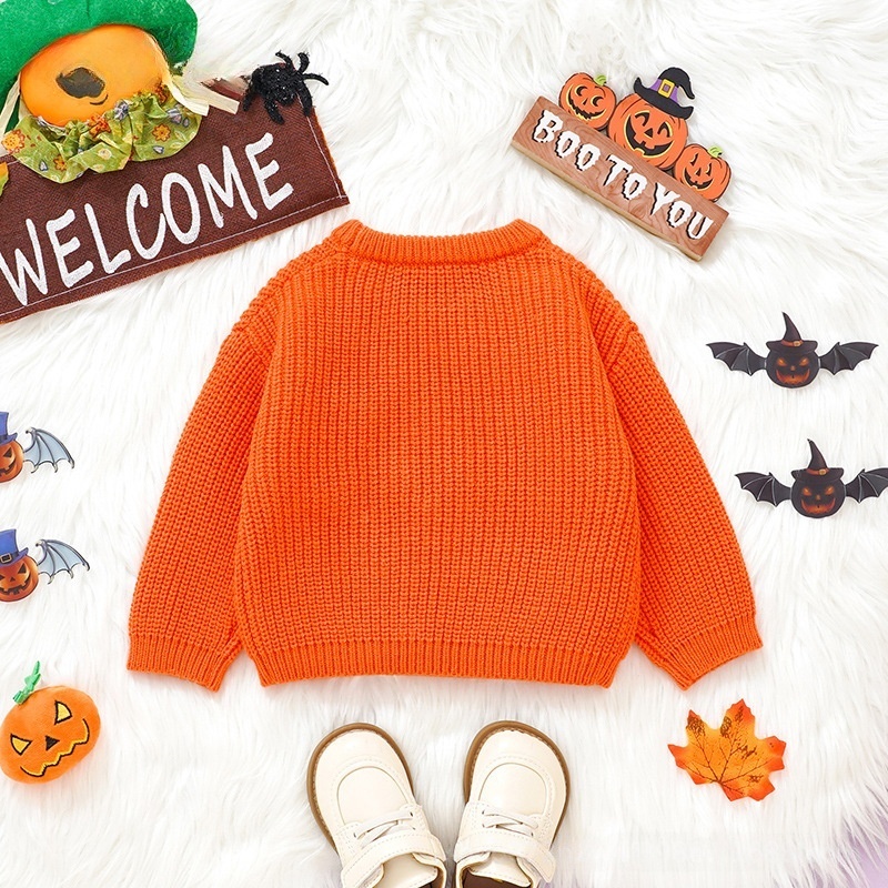 Baby Toddler Halloween Ghost Bat Sweater
