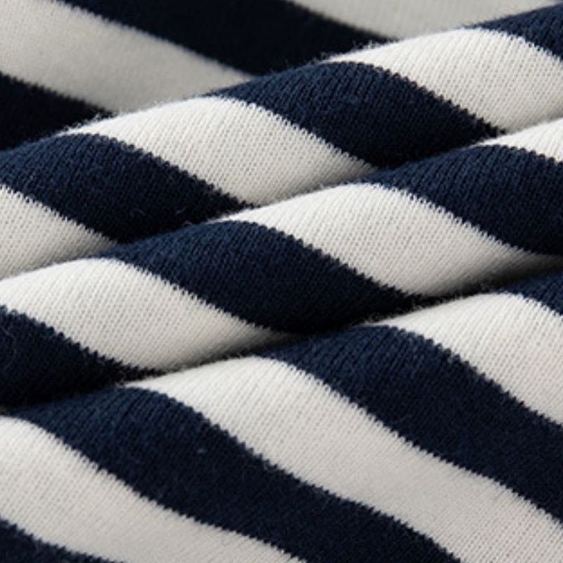 Baby Kids' Boy Smiley Face Striped Polo Shirt