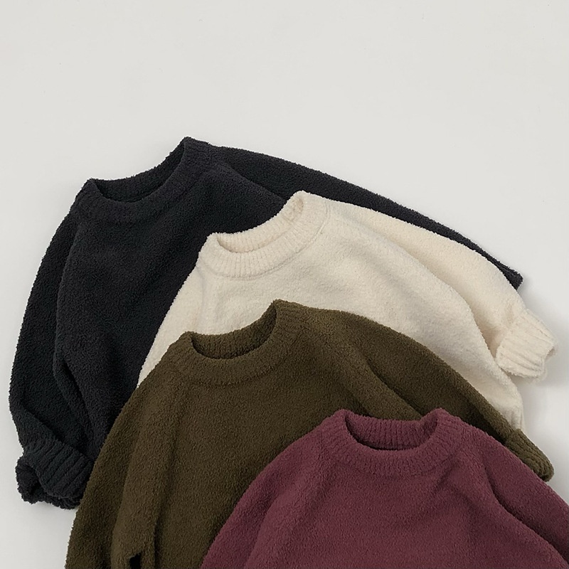 Baby &Toddlers' Warm Fleece One-Piece Sweater