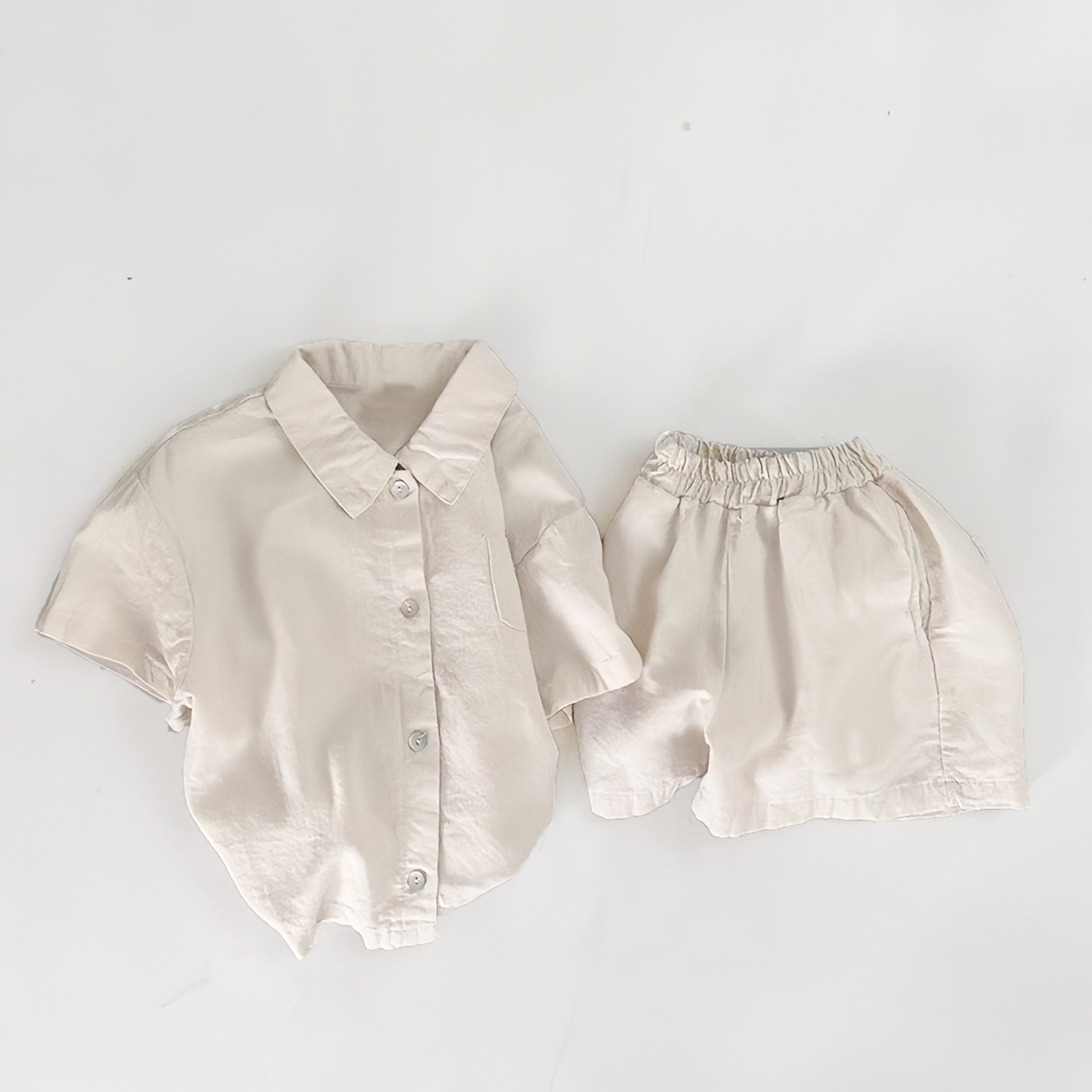 Baby & Kids Collared Shirt Top and Pants Set