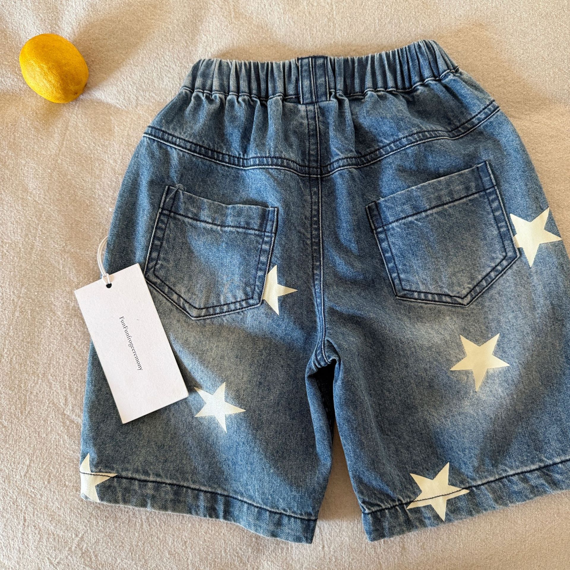 Baby& Kid Star Denim Shorts Jeans