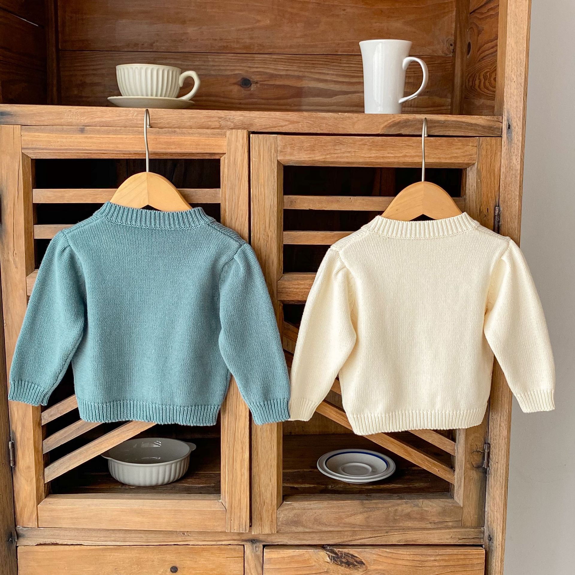 Baby Flowers Crew Neck Sweater