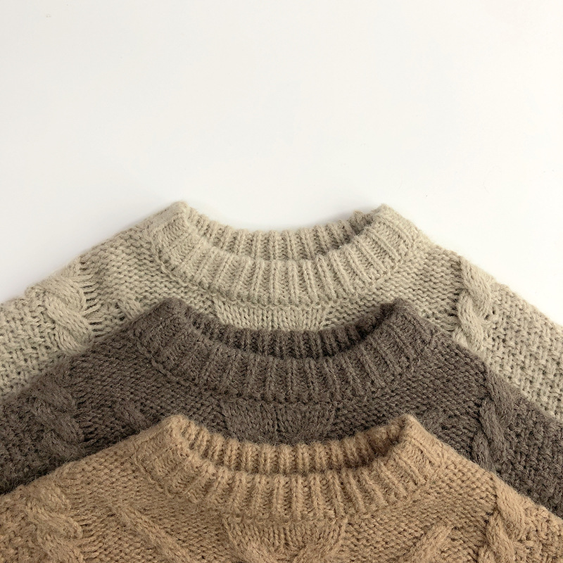 Toddler Twist Thick Knit Sweater