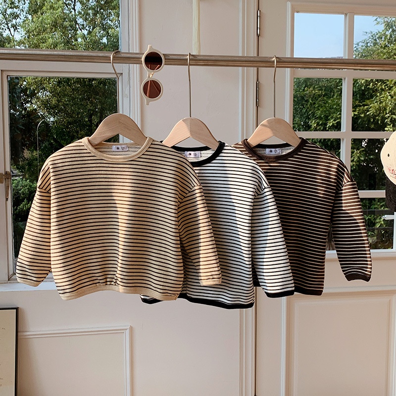 Baby Toddler Striped Sweatshirt