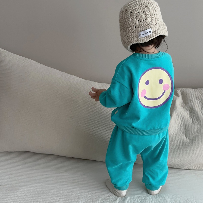 Nice Day Baby Toddler Smiley Sweater Set