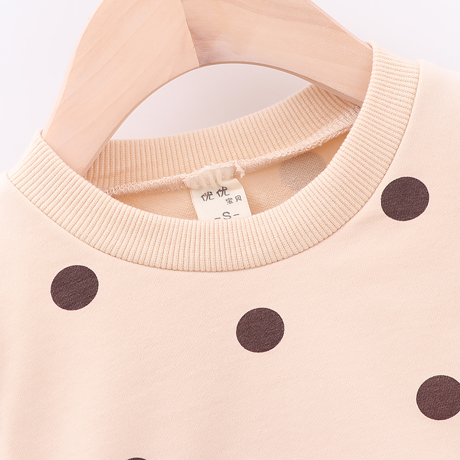 Baby Girls Polka Dot Patchwork Princess Dress