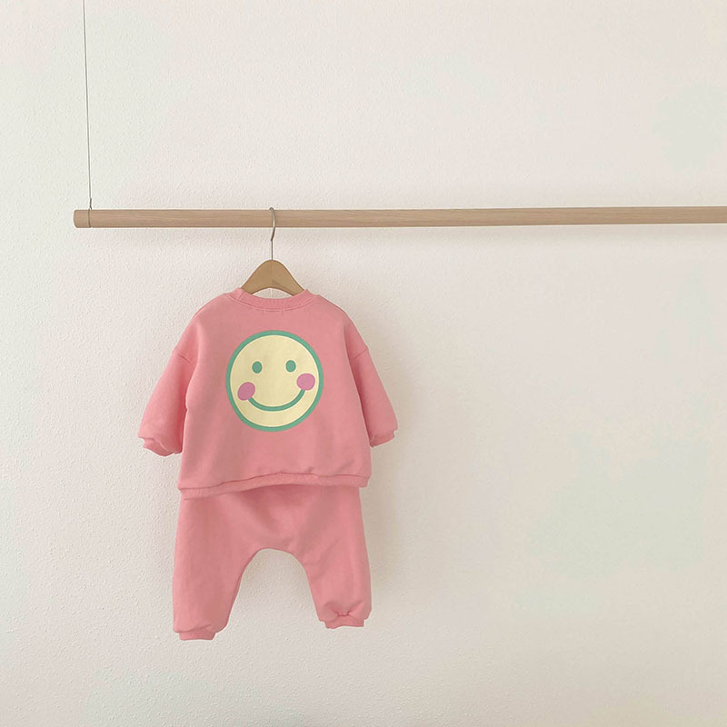 Nice Day Baby Toddler Smiley Sweater Set