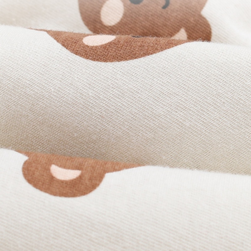 Cute Bear Baby Newborn Colorblock Romper