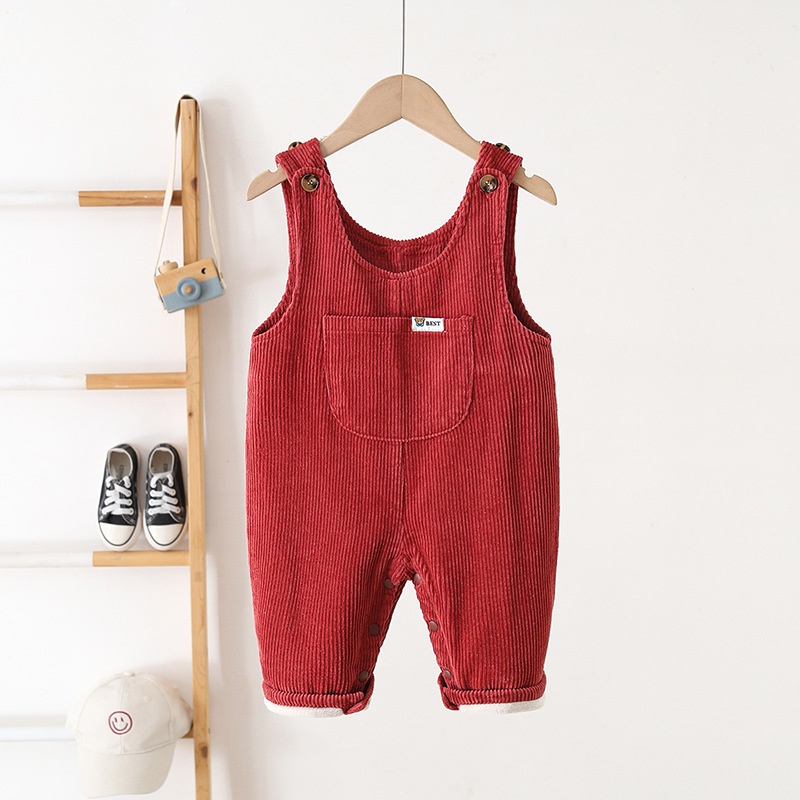 Baby Toddler Padded Warm Overalls