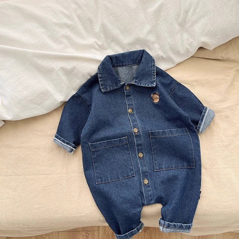 Baby Bear Cowboy Romper