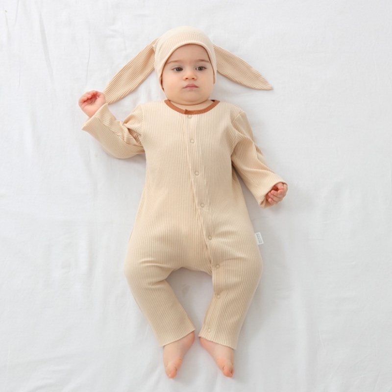 Bunny Ears Baby Newborn Romper ( send hat )