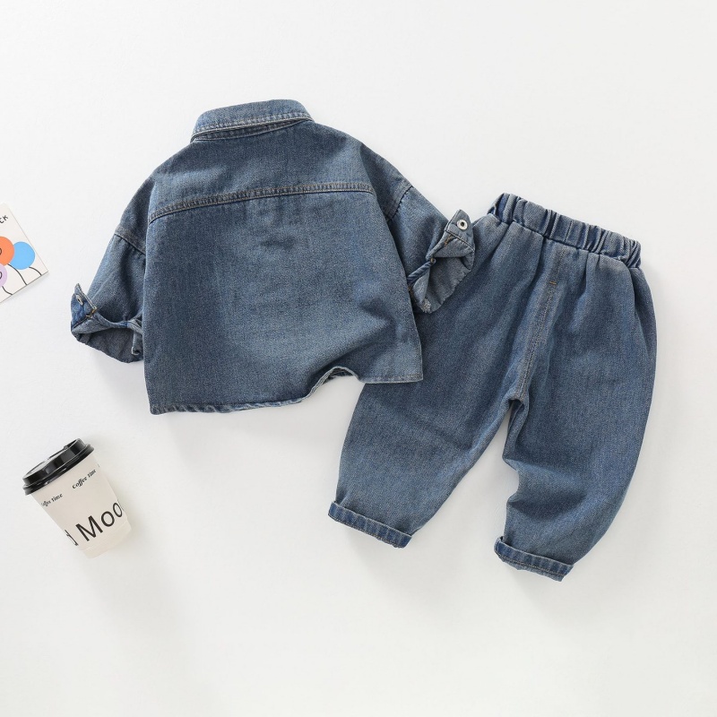 2-Piece Baby Toddler Denim Set