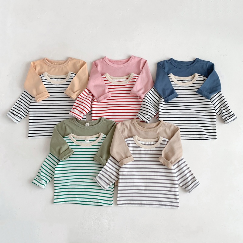 Baby Classic Striped Long Sleeve T-Shirt Top