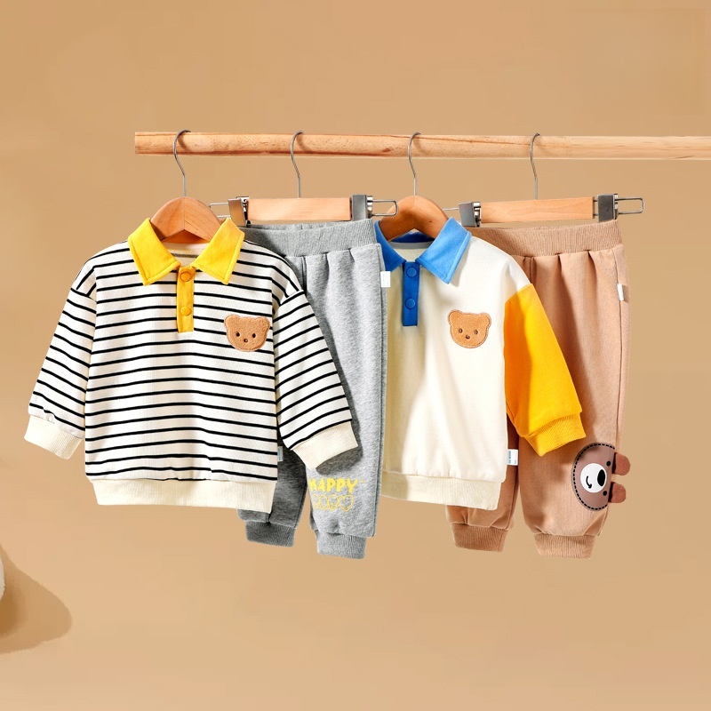 Baby Toddler Colorblocked Long Sleeve Sweatshirt