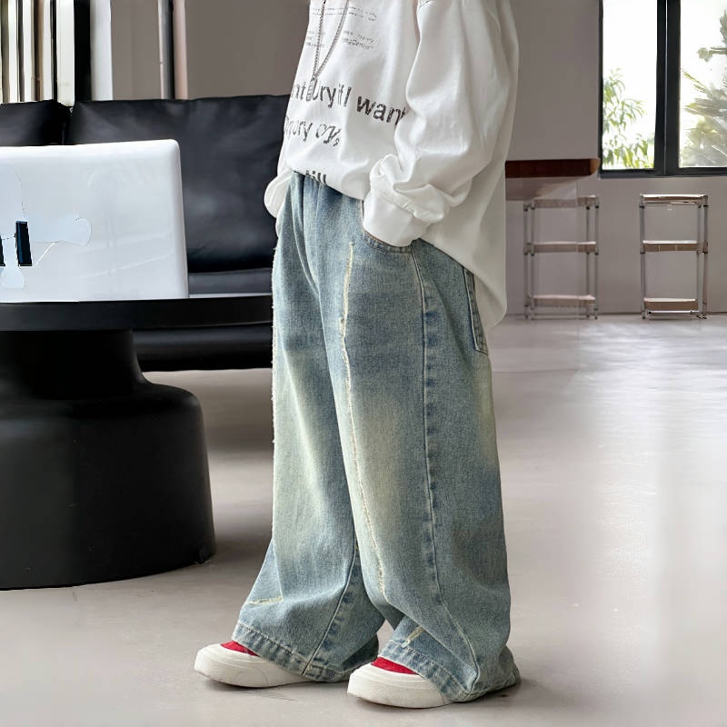 Baby Toddler Boys' Distressed Denim Pants