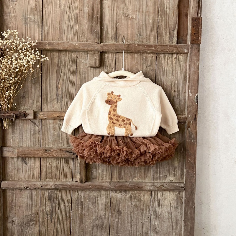 Baby Sweater Cape Coat & Short