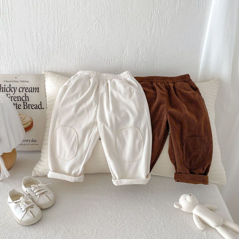 Kids Corduroy Pocket Pants