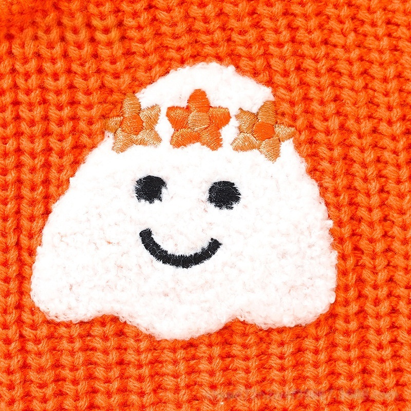 Baby Toddler Halloween Ghost Bat Sweater