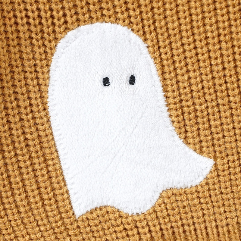 Baby Toddler Halloween Ghost Print Sweater
