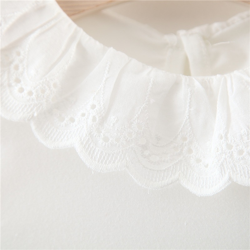 2-Piece Baby Girl T-Shirt and Overalls Set