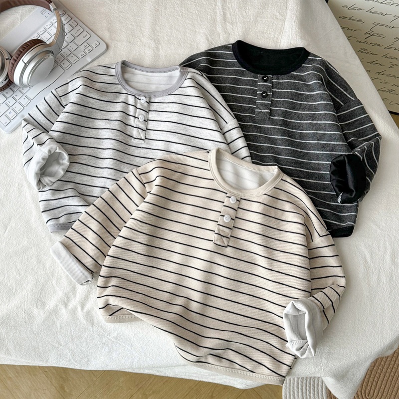 Baby Kids Striped Long-Sleeve T-Shirt