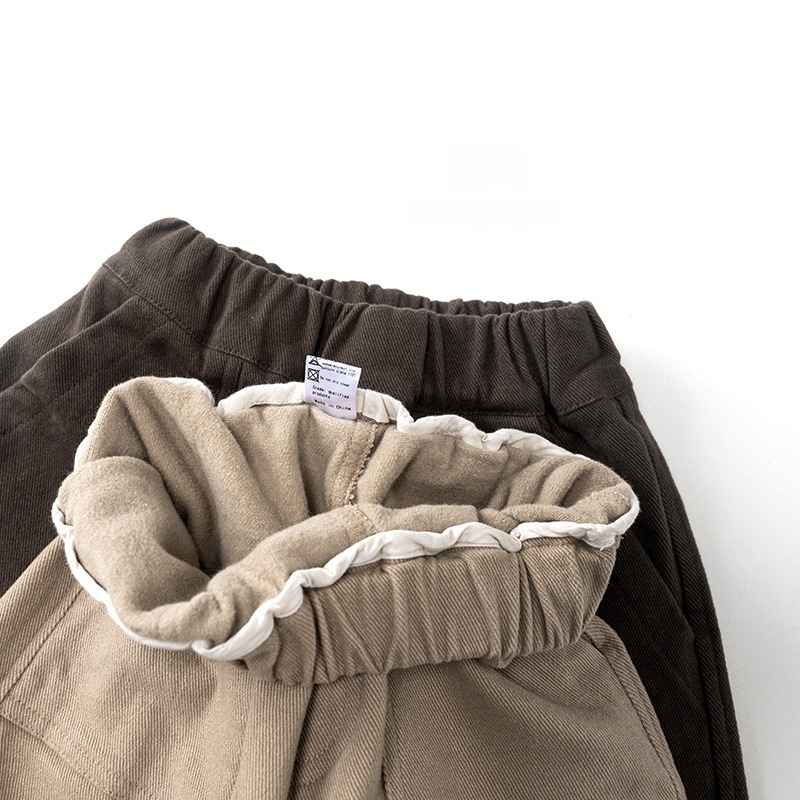 Baby Kids' Casual Fleece Pants