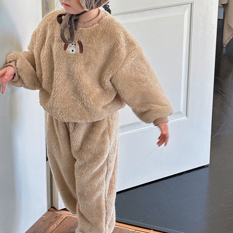 2-Piece Baby & Kids Fleece Bear Set