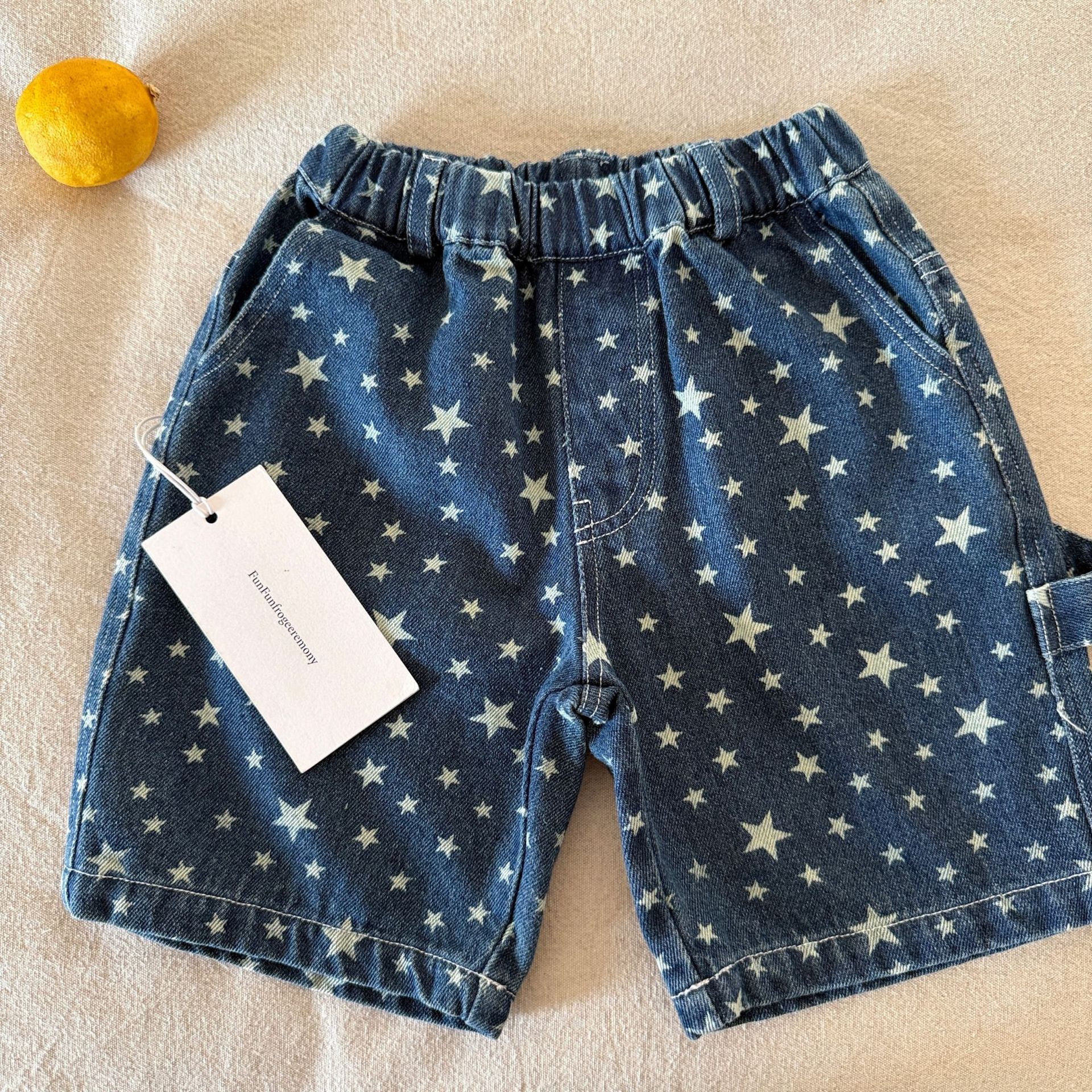 Baby& Kid Star Denim Shorts Jeans