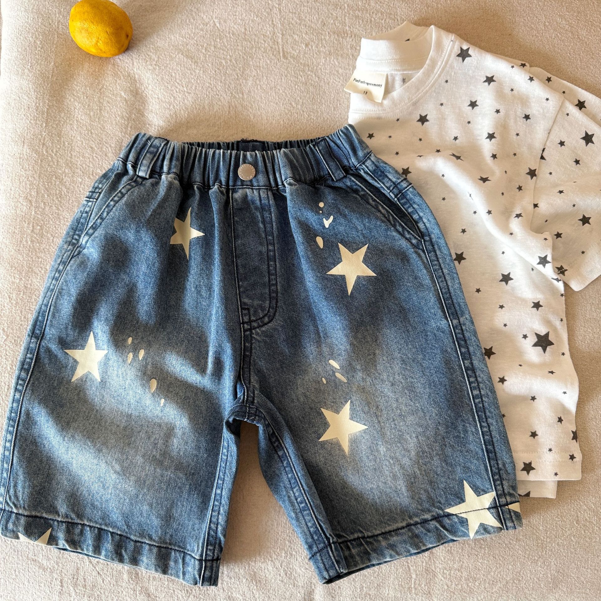 Baby& Kid Star Denim Shorts Jeans