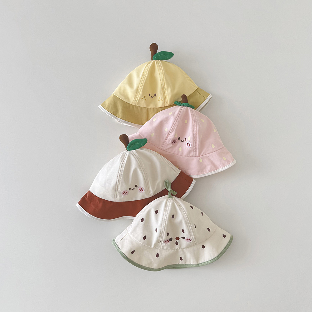 Baby Fruit Smiley Face Bucket Hat