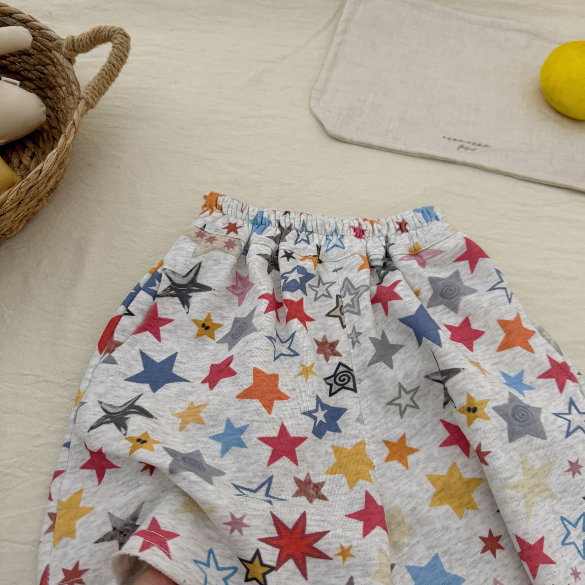 Kids Colorful Stars Shorts