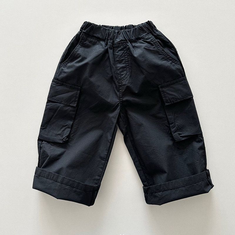 Baby & Kid Solid Color Cargo Pants