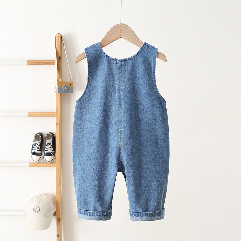 Kids Soft Denim Overalls