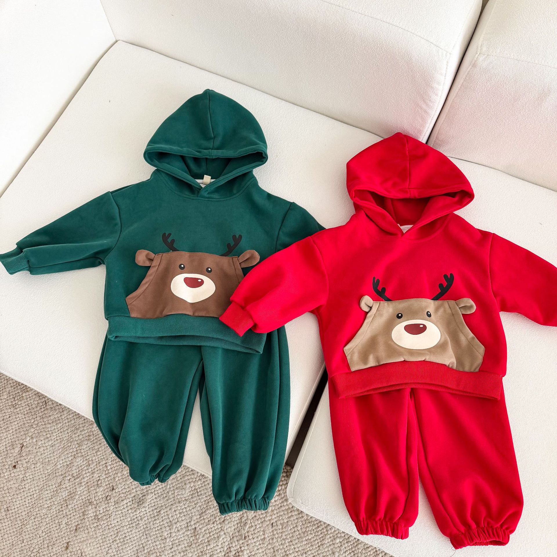 Kids Christmas Reindeer 2-Piece Set